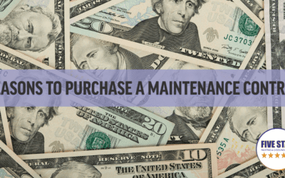 Reasons to Purchase a Maintenance Contract